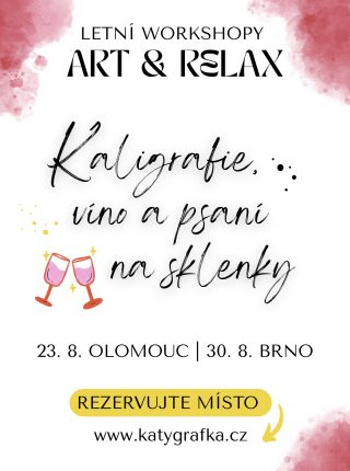 Proměň obyčejný večer ve výjimečný zážitek! ✨ Užij si večer plný tvoření a pohody – kaligrafie, víno a výroba vlastních...